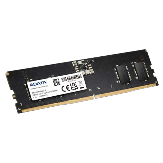 ADATA AD5U48008G-S RAM module 8 GB 1 x 8 GB DDR5 4800 MHz ECC